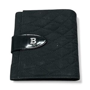 Bally Black Quilted Wallet